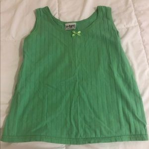 Green tank top